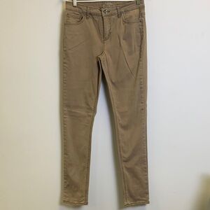 Ruff Hewn Women's Tan Skinny Jeans